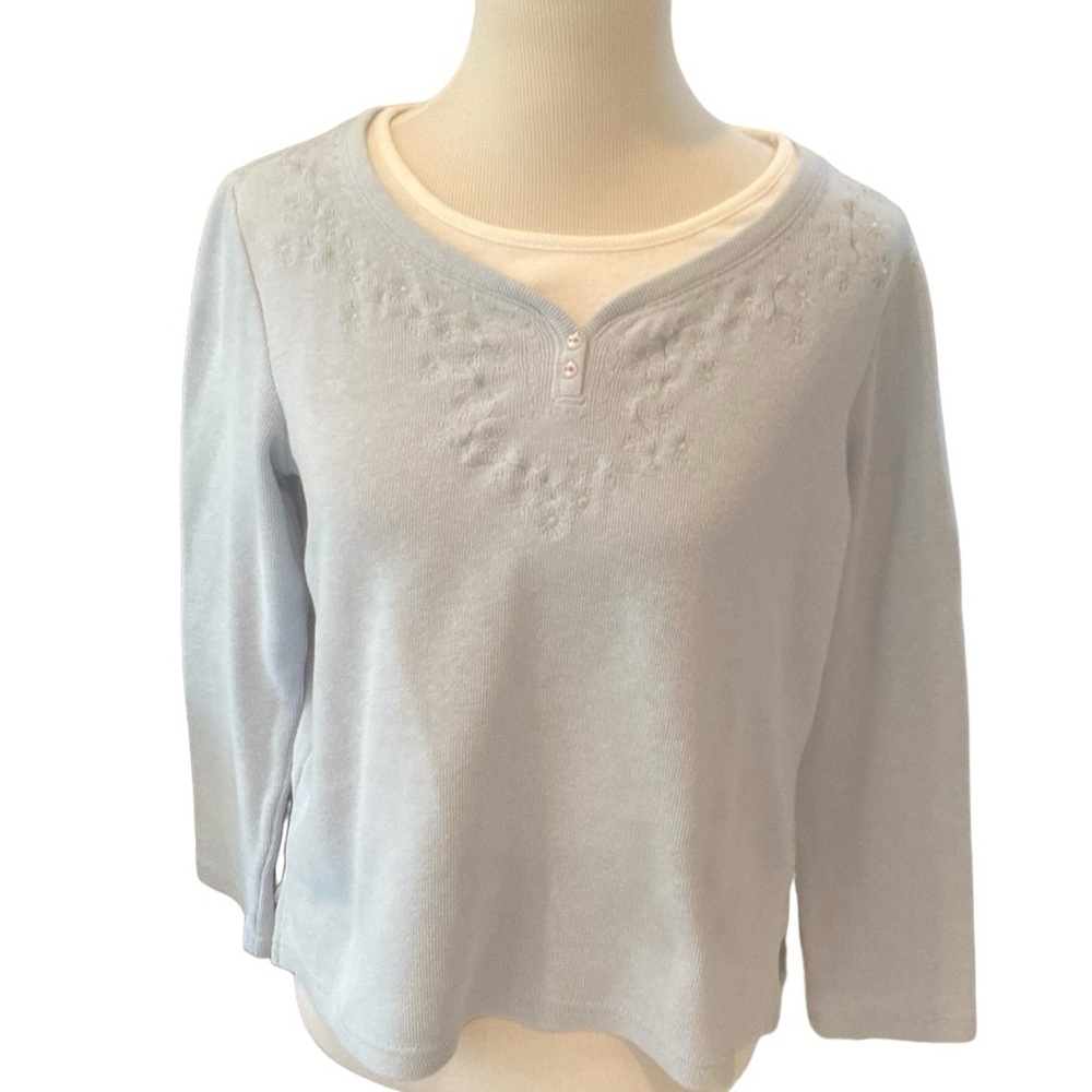 Hasting & Smith Pale Blue Sweater